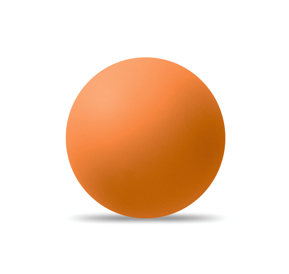Rubberen stuiterbal. Funball in oranje