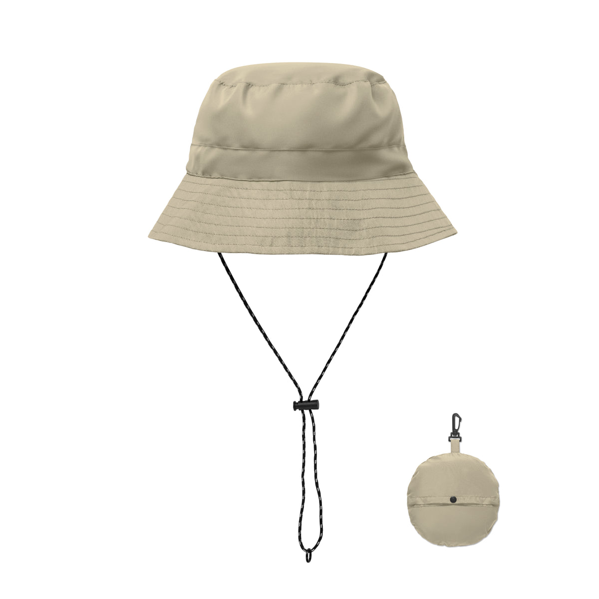 Waterafstotend vissershoedje Lanin in khaki