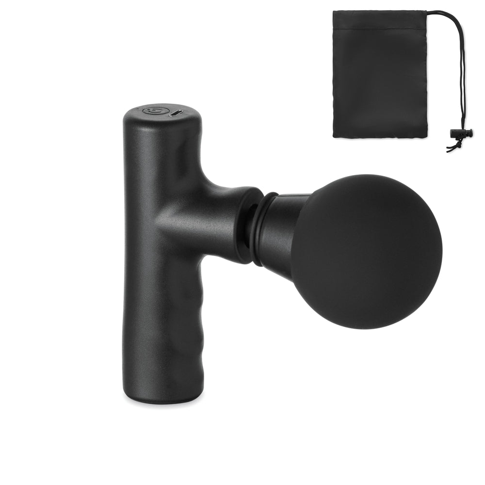 ABS massagepistool Thaima in zwart