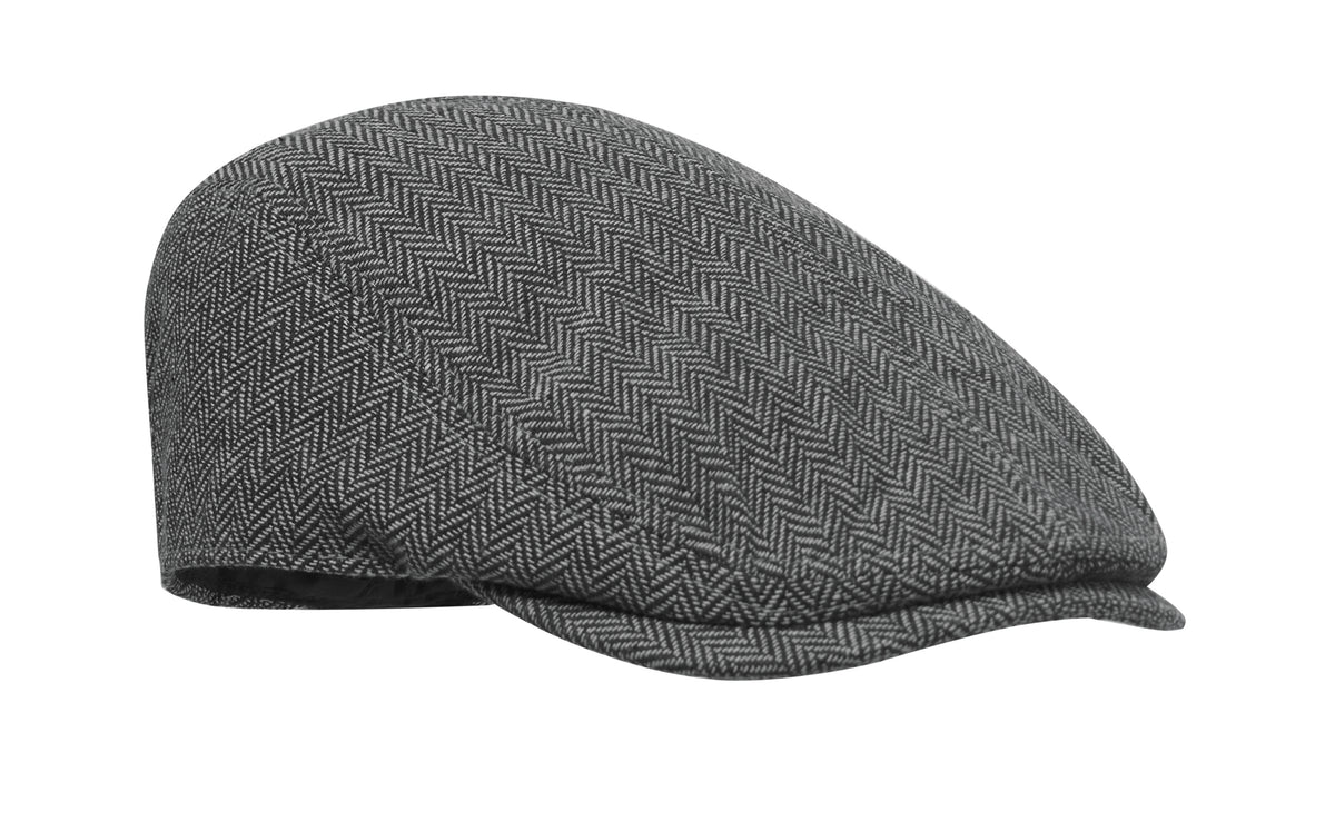 Newsboy platte pet 335 g/m² Blind Peak in grijs
