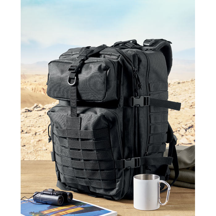 600D RPET outdoor rugzak Carryconfi, sfeerfoto