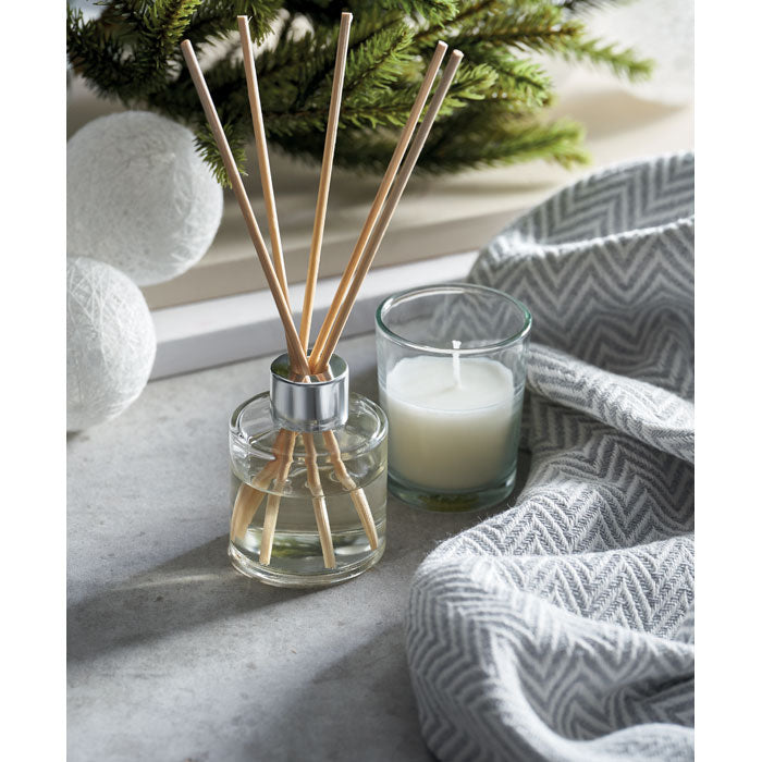 Vanille diffuser & kaarsenset Muska Set, sfeerfoto