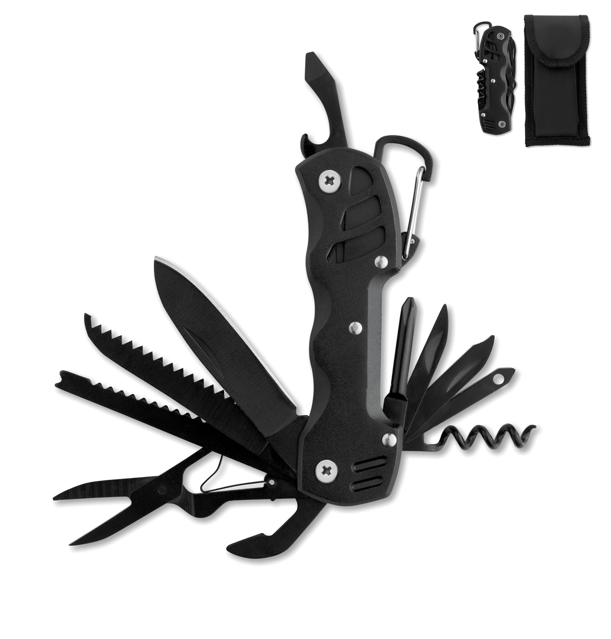 13-in-1 multitool mes Mytool in zwart