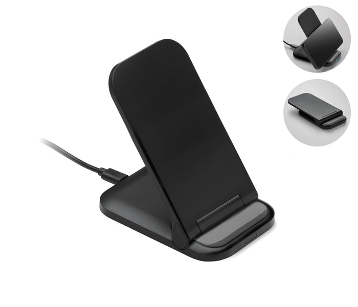 Inklapbare draadloze lader 15W bedrukken – Powerfold