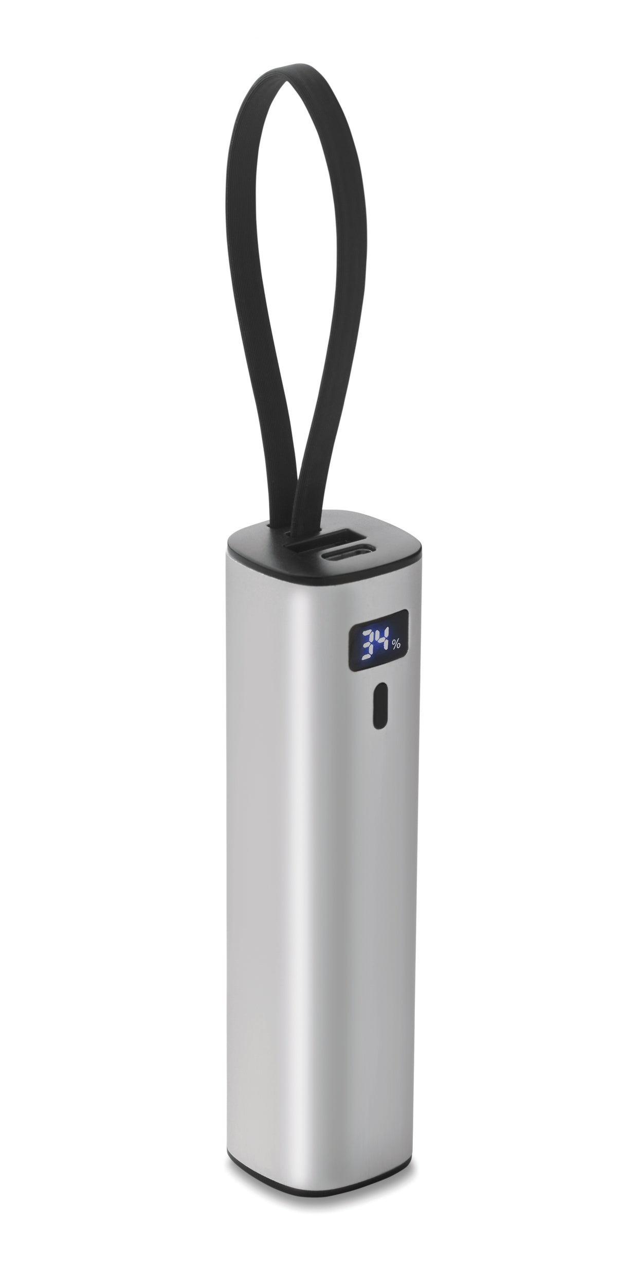 Powerbank 5000 mAh PD 20W Powertube in mat zilver