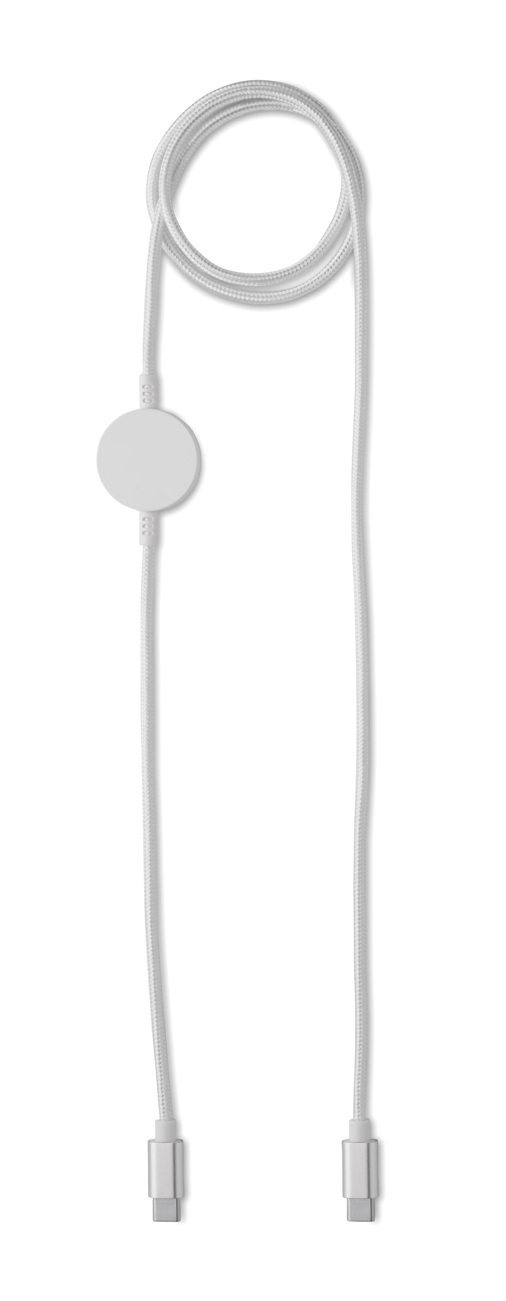60W kabel & horloge-oplader Arger in wit
