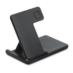 Inklapbare 3-in-1 lader 15W Dock3 in zwart