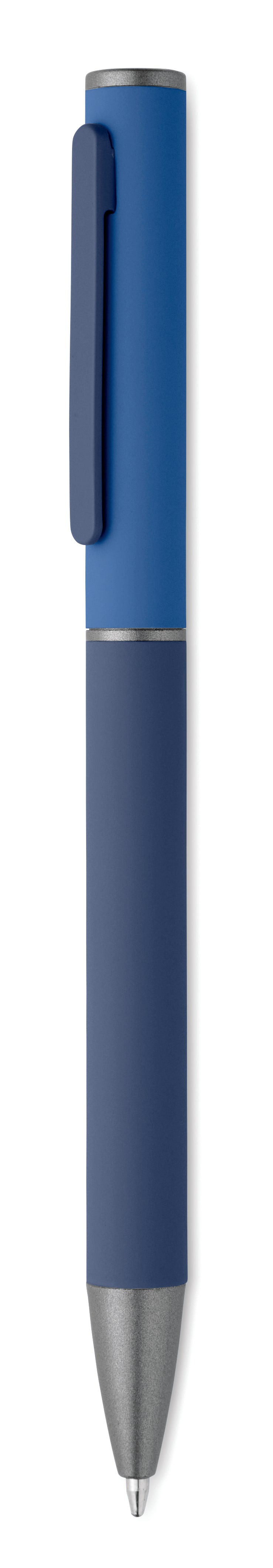 Gerecyclede alu balpen Fillan in blauw
