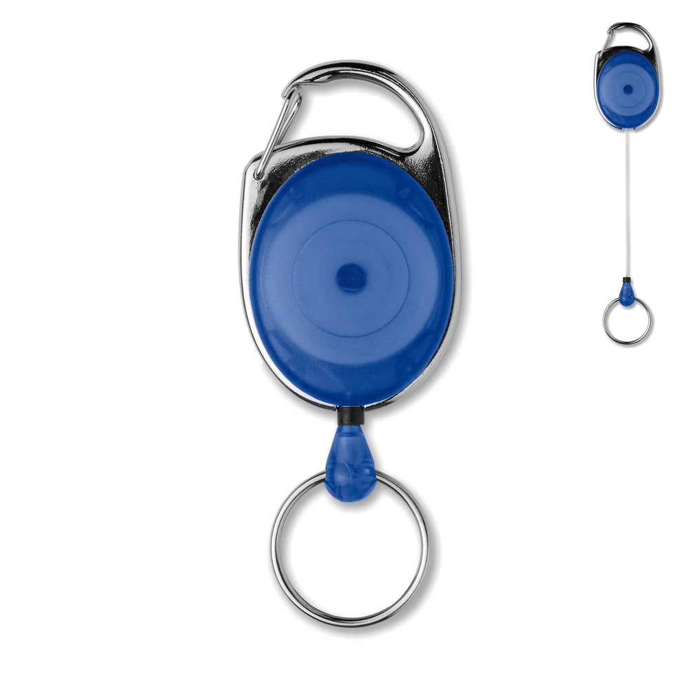 Intrekbare badgehouder Arronsa in blauw