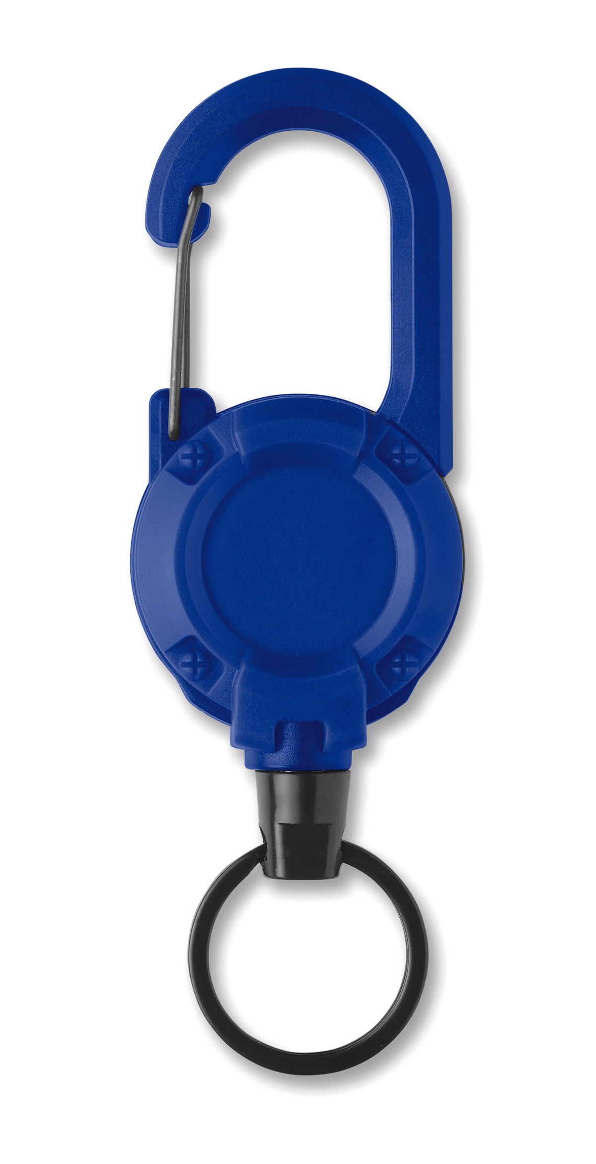 Uittrekbare badgehouder in ABS Stiba in royal blauw