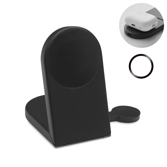 Opvouwbare 3-in-1 lader 15W bedrukken – Elasti