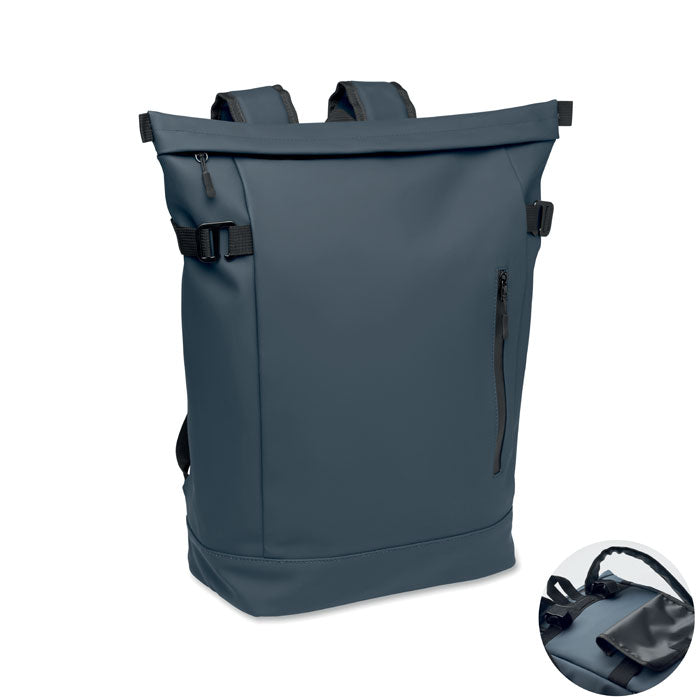 PU fiets laptoprugzak 20 l Ride Backpack in blauw