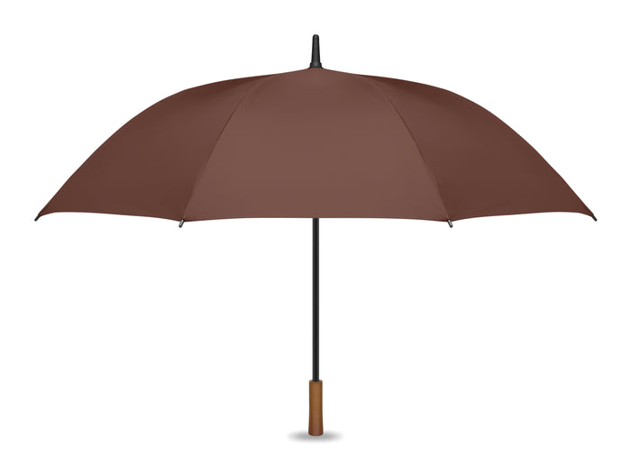 27" auto paraplu houten greep bedrukken – Rayna