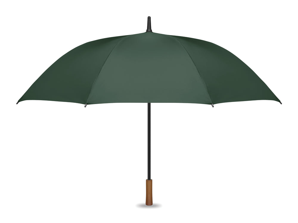 27" auto paraplu houten greep Rayna in groen