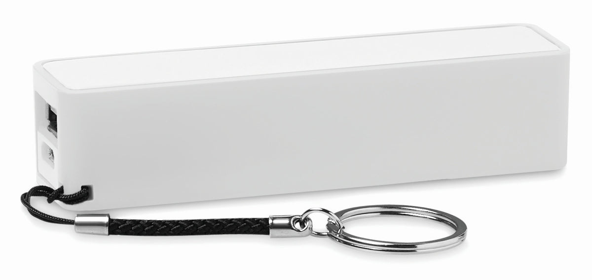 Slim Power Bank 2200 mAh Power Mate in wit