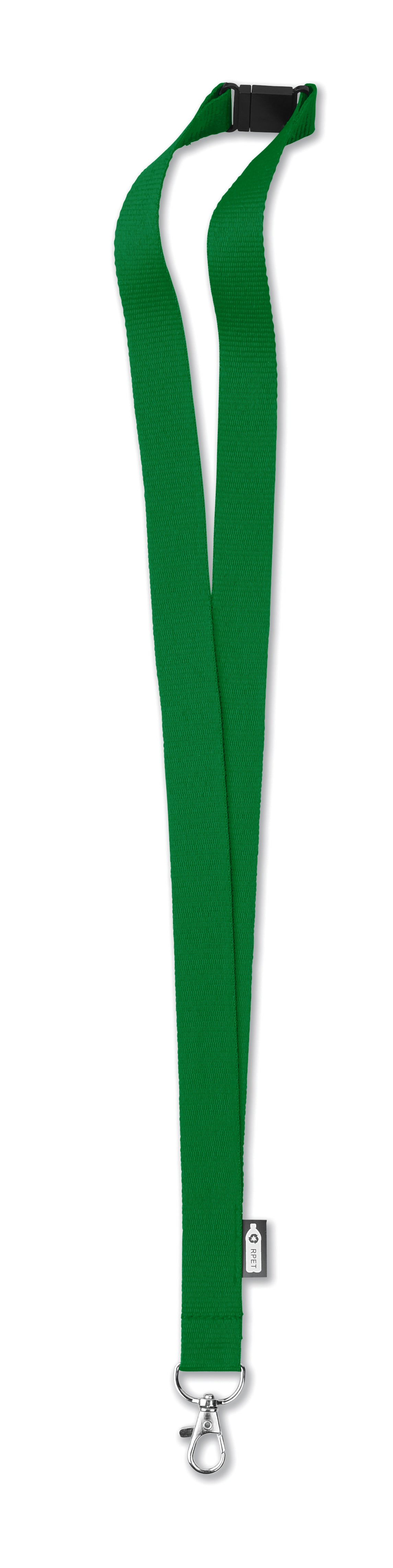 RPET Lanyard Lany Rpet in groen