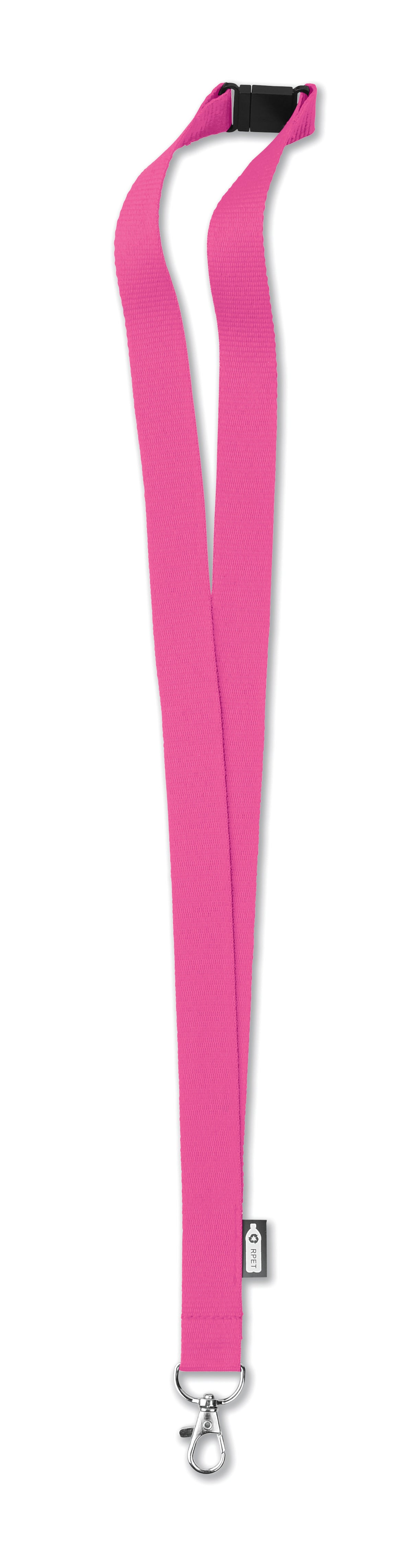 RPET Lanyard Lany Rpet in fuchsia