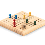 Spel Ludo in hout