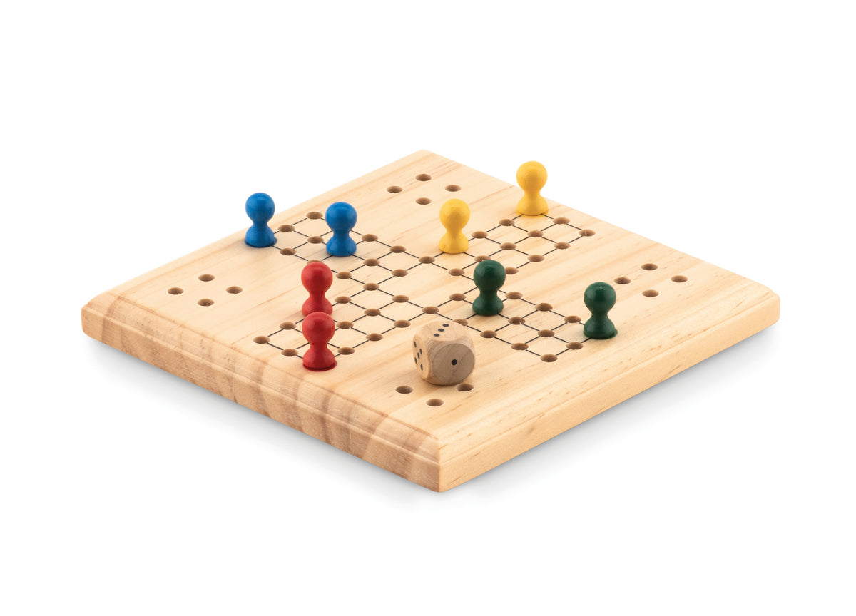 Spel Ludo in hout