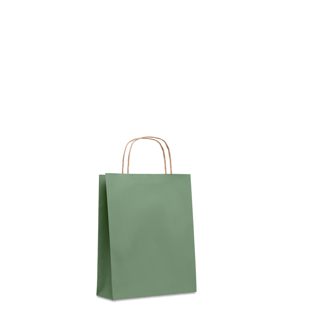 Kleine papieren geschenktas Paper Tone S in groen