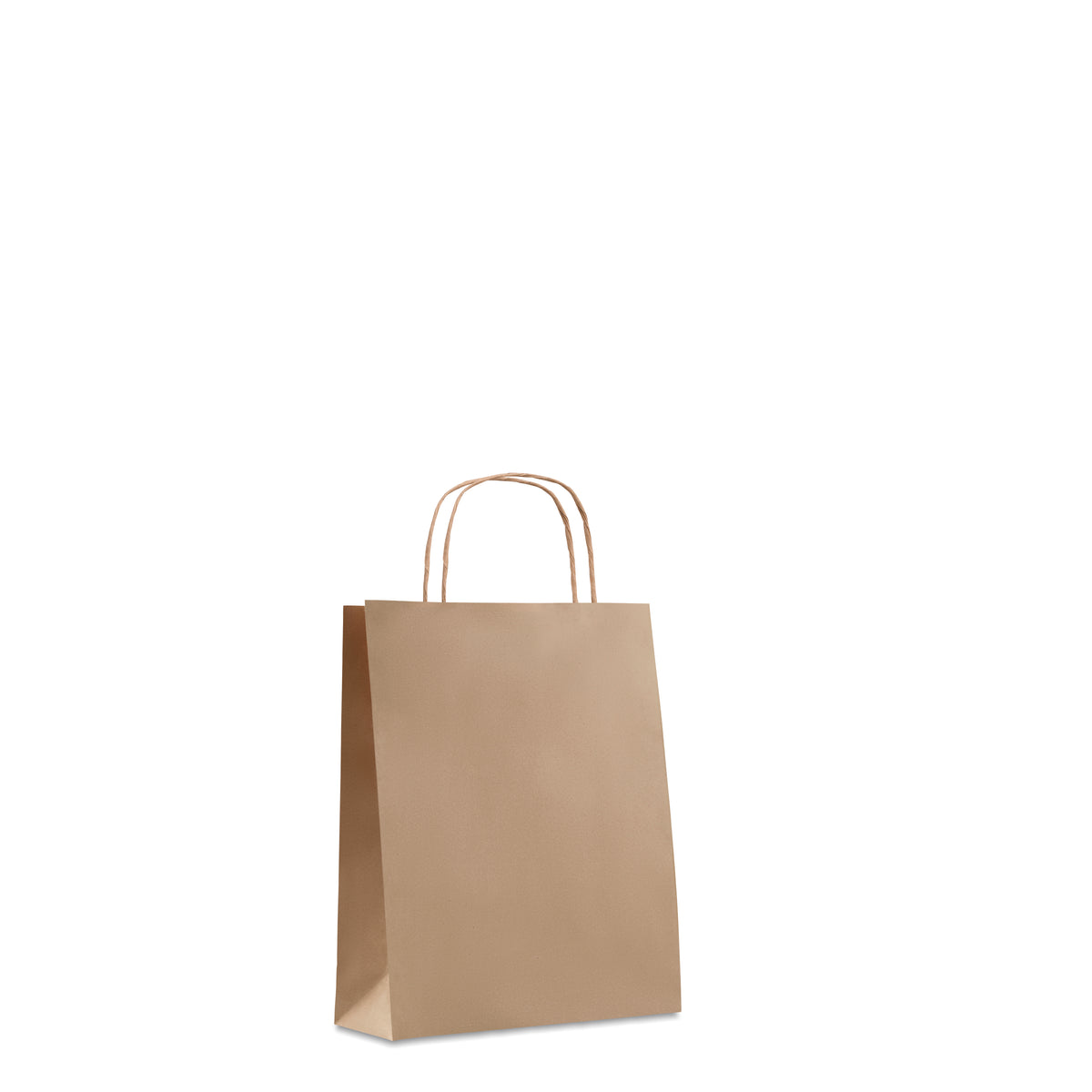 Kleine papieren geschenktas Paper Tone S in beige