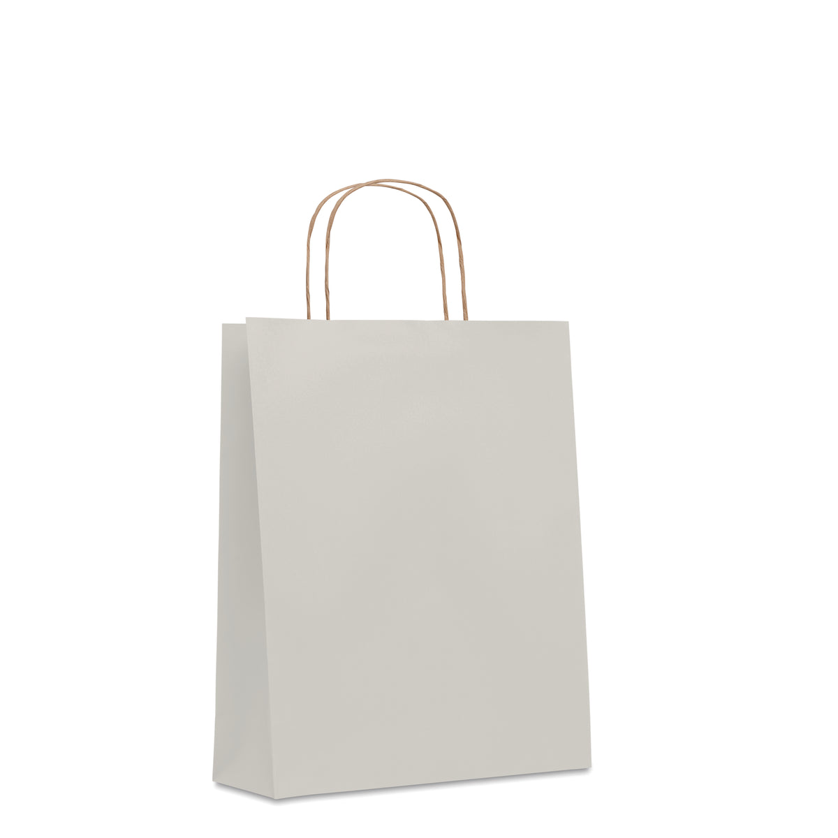 Medium papieren geschenktas Paper Tone M in wit