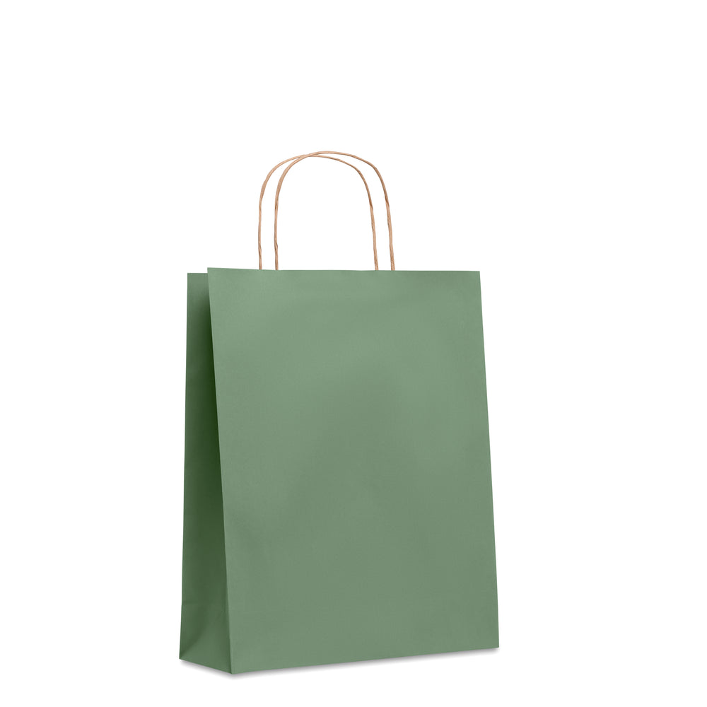 Medium papieren geschenktas Paper Tone M in groen