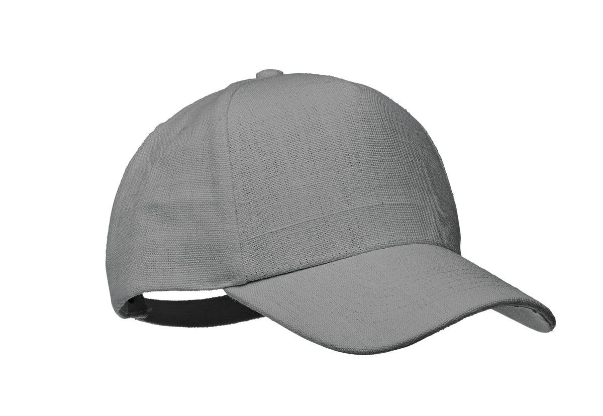 5-PANEL HENNEP PET 370 g/M² Naima Cap in grijs
