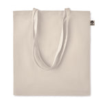 Boodschappentas van organisch kato Zimde in beige