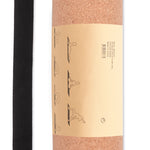 Yogamat van kurk Savasana in beige