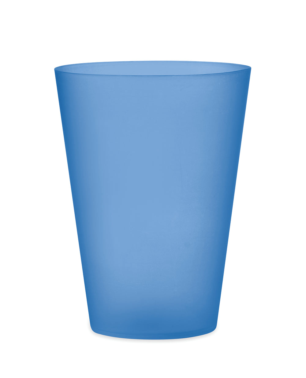 Herbruikbare event beker 300 ml Festa in transparant blauw
