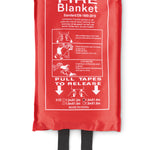 Blusdeken in een PVC hoes Vatra in rood