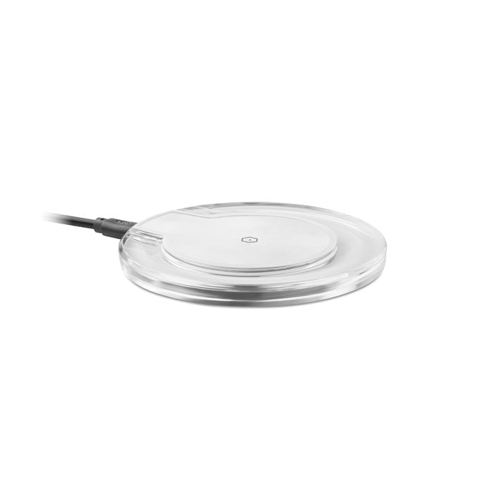 Rond draadloze oplader bedrukken – Uve Charging +