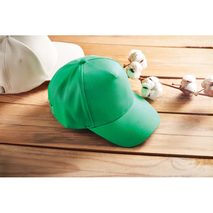 Biologische katoenen pet 250 g Bicca Cap, sfeerfoto