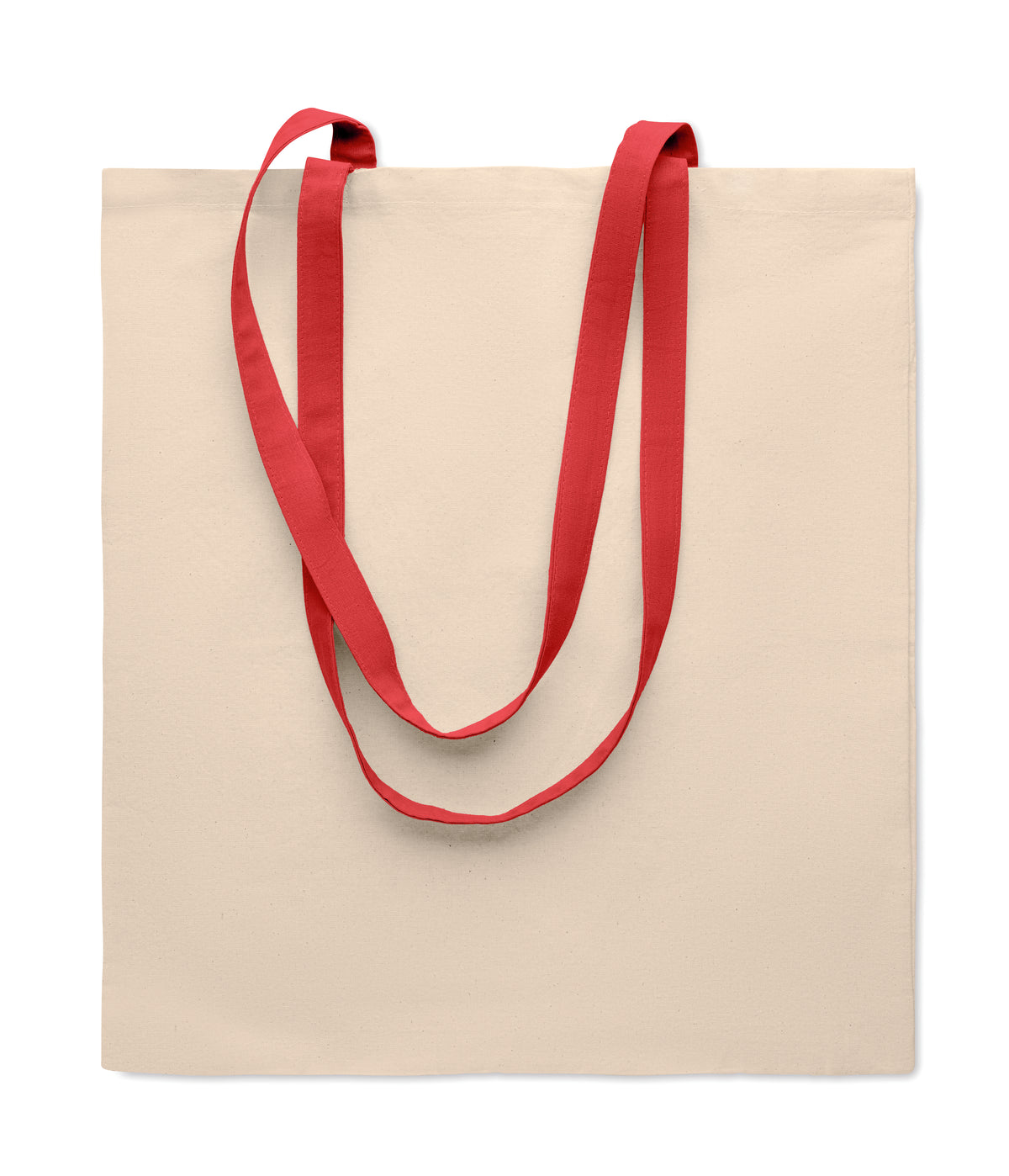 Katoenen tas, 140 g/m² Zevra in rood