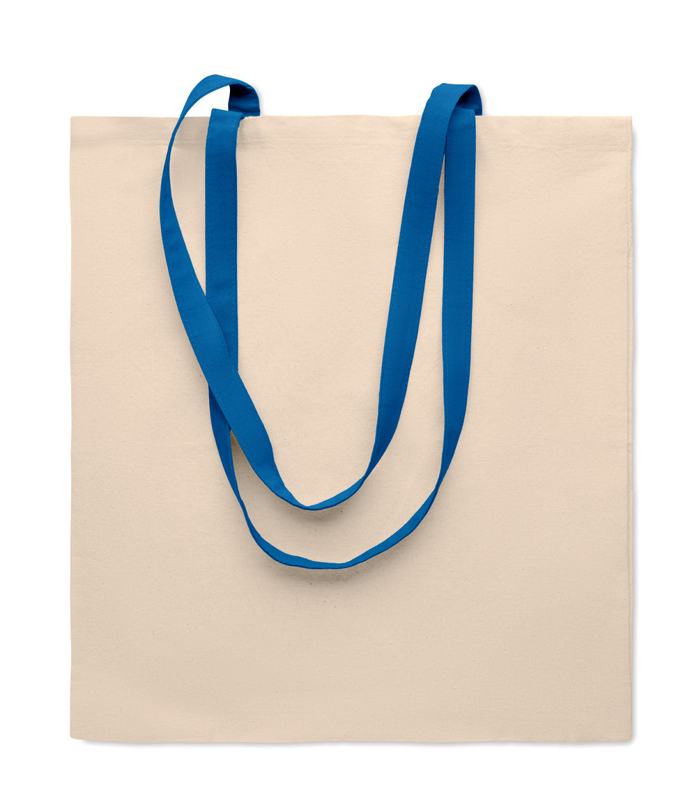 Katoenen tas, 140 g/m² Zevra in royal blauw