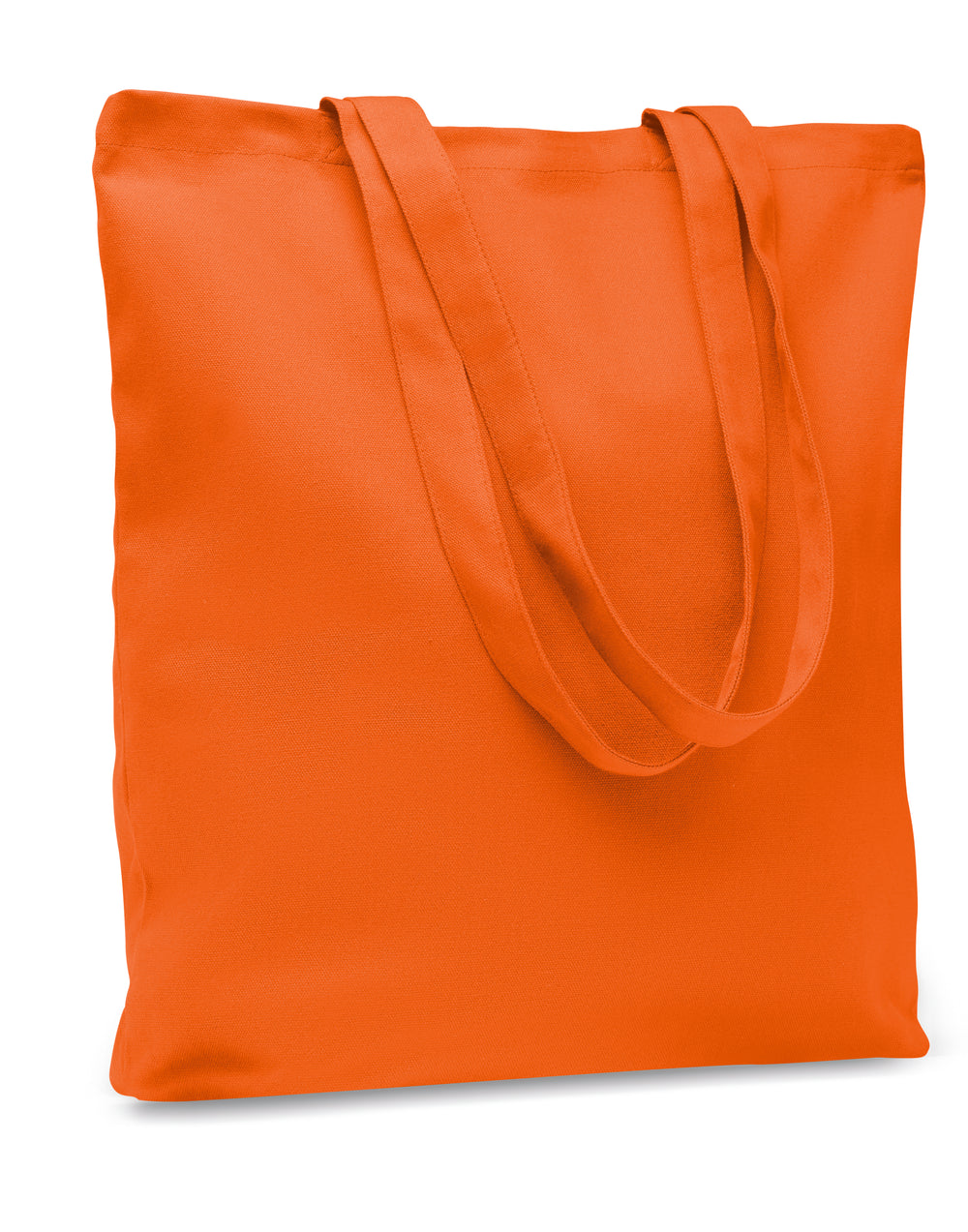 Stevige canvas boodschappentas Rassa Coloured in oranje