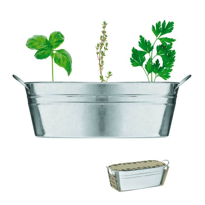 Zinken kuipje 3 zakjes bedrukken – Mix Seeds
