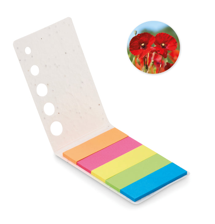 Zaadpapier pagemarkers bedrukken – Memo Seed