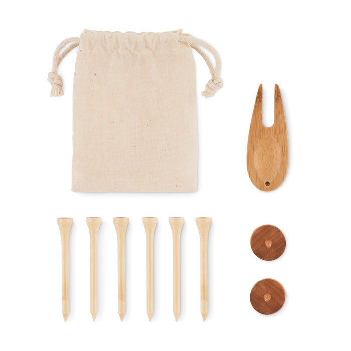 Golf accessoires set in etui bedrukken – Dormie