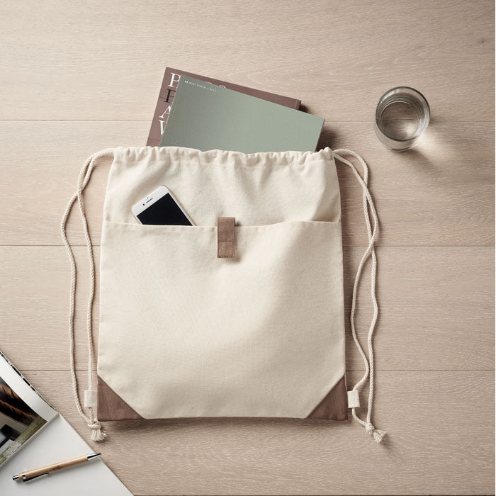 Trekkoord rugzak Panda Bag, sfeerfoto