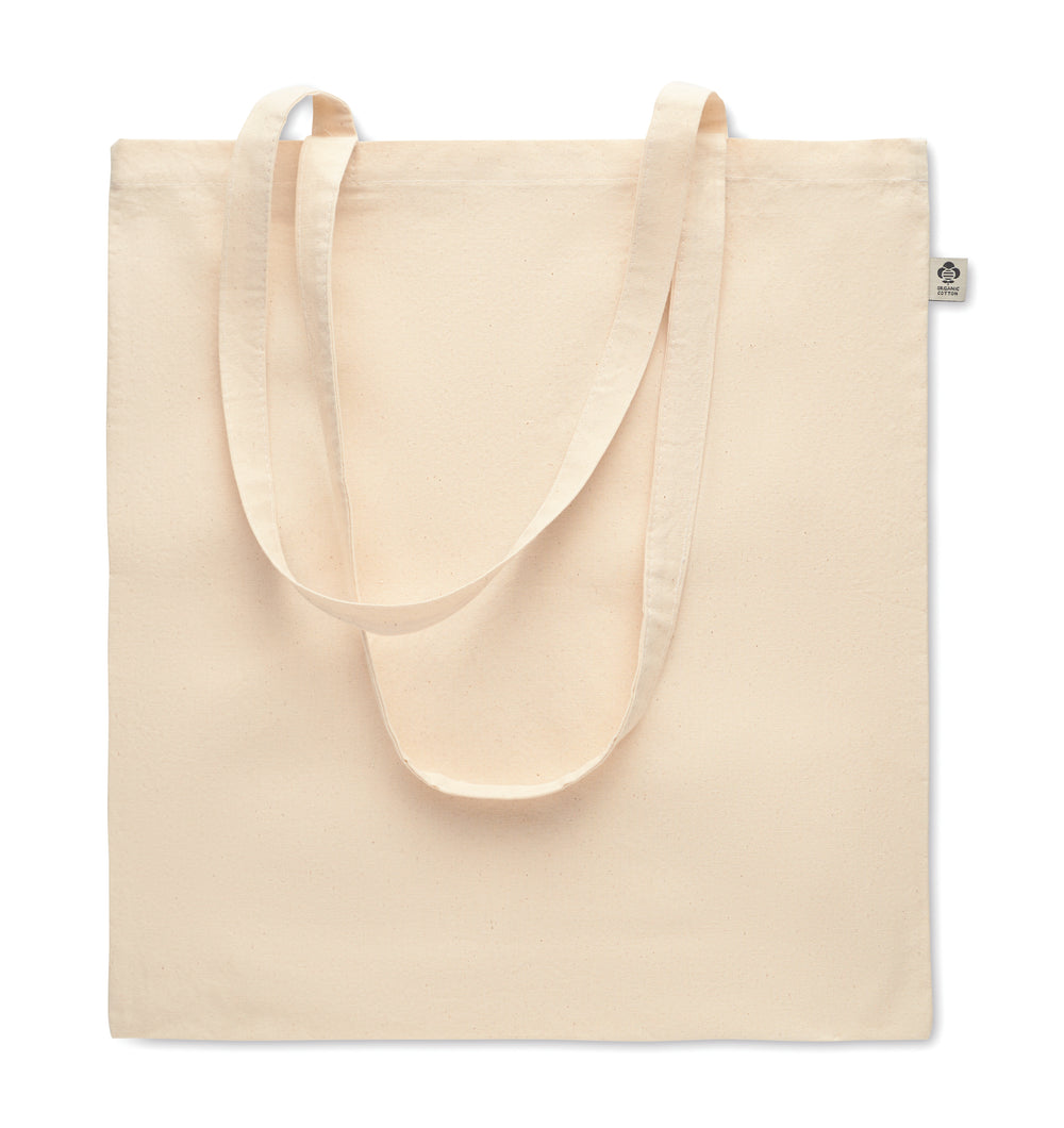 Boodschappentas biokatoen Nuoro in beige