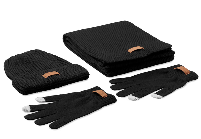 Set van 3 RPET winterartikelen bedrukken – Denali