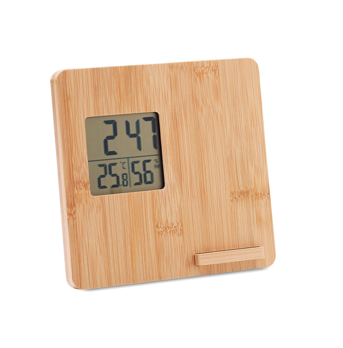 Bamboe weerstation bedrukken – Ferrel