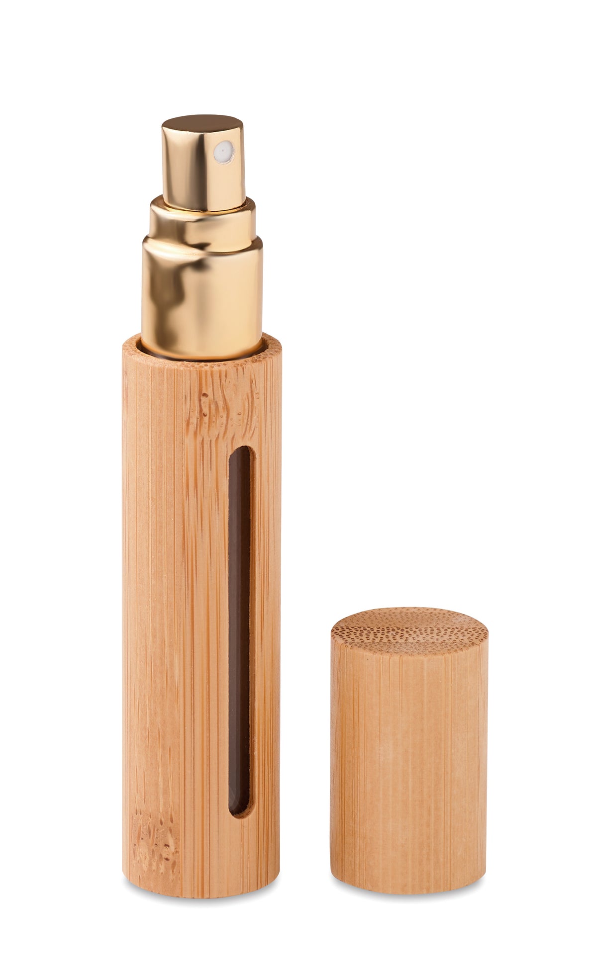Parfumverstuiver flesje 10 ml Mizer in hout