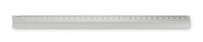 Aluminium liniaal 30 cm bedrukken – Tria