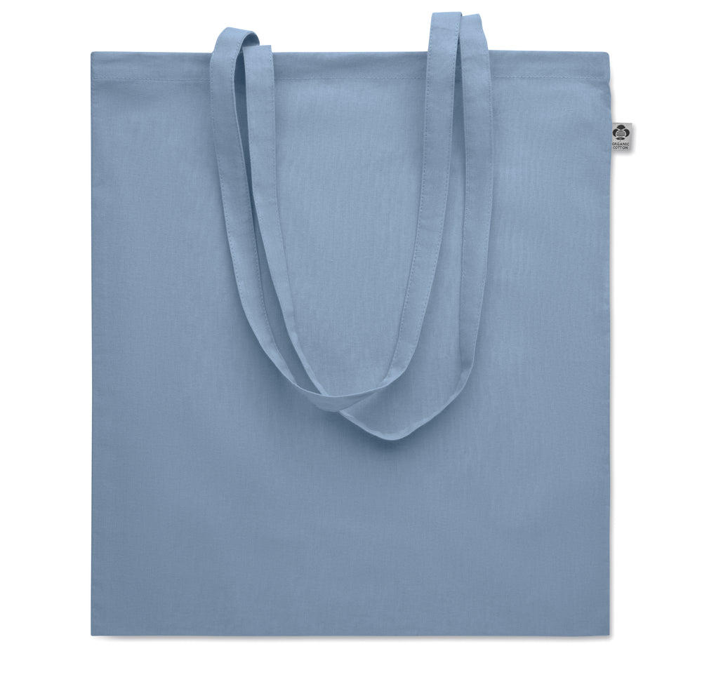 Tas organisch katoen 180 g/m² Onel in babyblauw