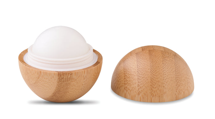 Lippenbalsem in bamboe doosje bedrukken – Soft Lux