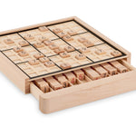 Houten bordspel Sudoku in hout