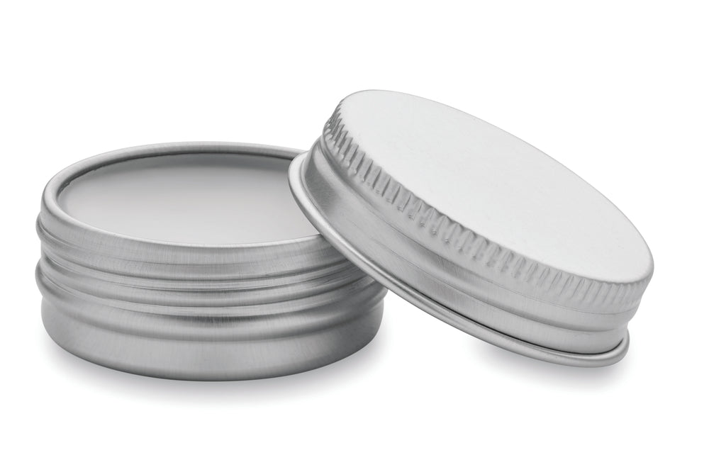 Veganistische lippenbalsem Balm in wit